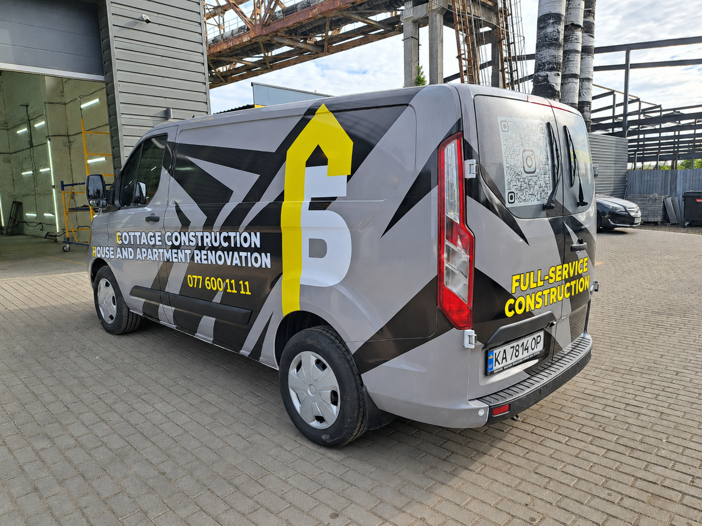 Vehicle wrap design for bud — project by WRAPKIT