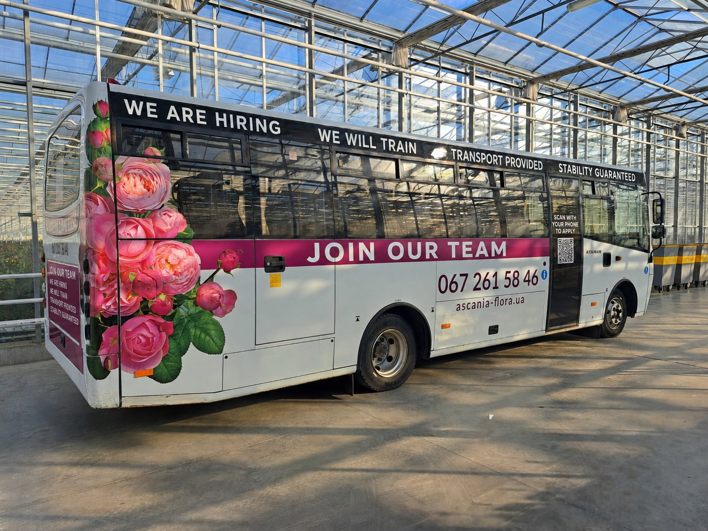 Vehicle wrap design for flora — project by WRAPKIT