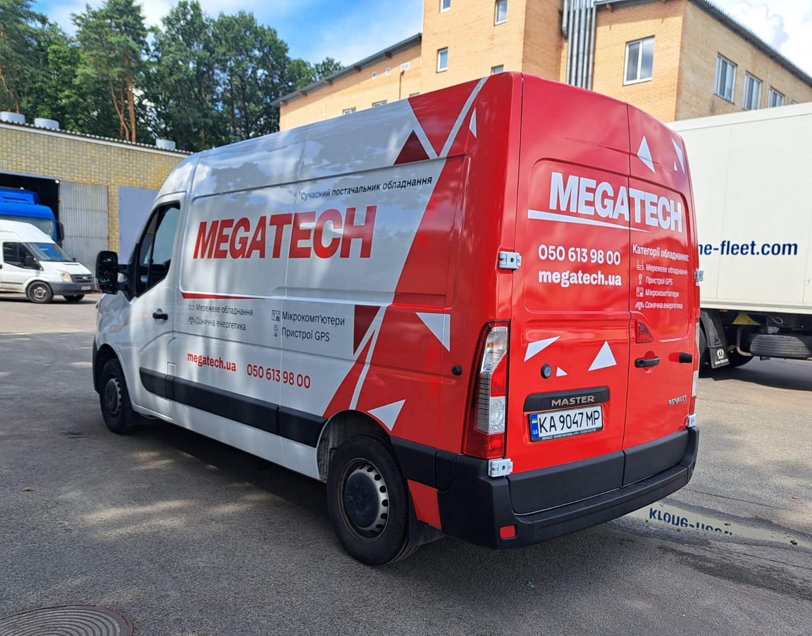 Vehicle wrap design for megatek — project by WRAPKIT