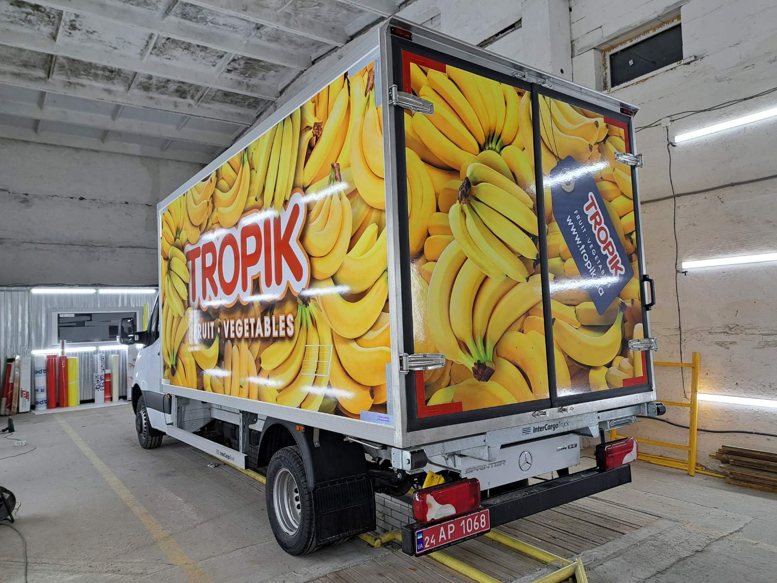 Vehicle wrap design for tropik — project by WRAPKIT